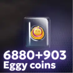 6880+903 Eggy Coins
